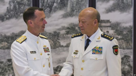 U.S. admiral hopes personal ties will assure continued access to South China Sea