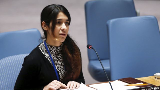 Iraqi Yazidi woman who was enslaved by ISIL is named UN goodwill ambassador