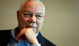 Former Secretary of State Colin Powell