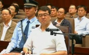 Wang Lijun speaks during a court hearing in Chengdu. /Reuters