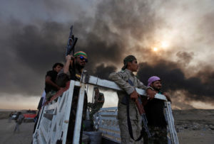 Iraqi Shi'ite militias began an offensive toward Tal Afar on Oct. 29. /Reuters
