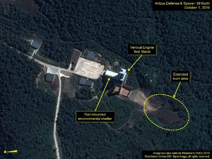 Activity at North Korean rocket site fuels speculation of new missile test