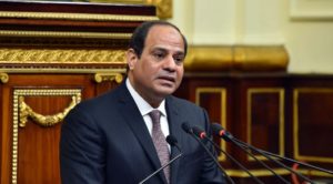 Egyptian President Abdul Fatah Sisi. /MENA via AP