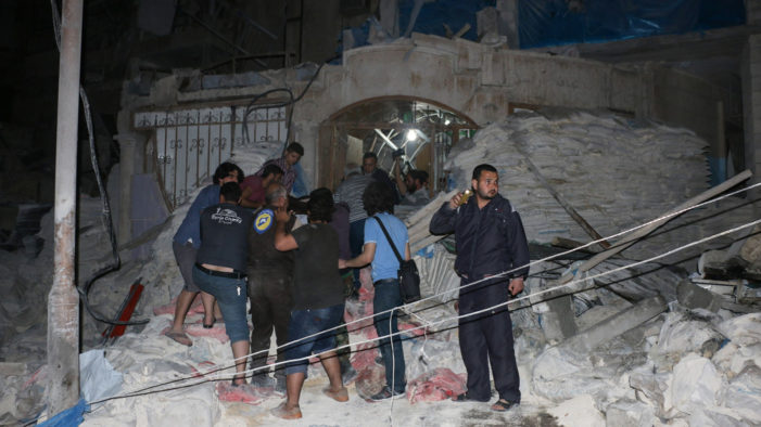 Hospital in rebel-held Aleppo hit by third airstrike in week