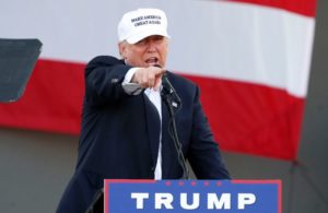 Donald Trump campaigns in Miami on Nov. 2. /AFP