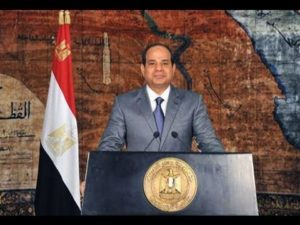 Egyptian President Abdul Fatah Sisi