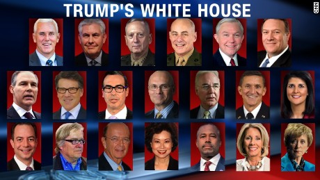 Trump lines up team of strong leaders to replace Washington technocrats