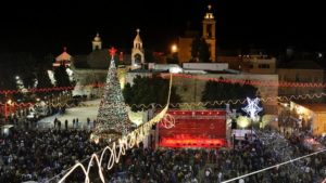 Christmas eve in Bethlehem, 2012.
