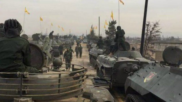 Iran-backed Hizbullah forces in Syria using U.S. military vehicles, Israel says