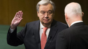 65 million migrants worldwide are among issues facing new UN Secretary General Antonio Guterres