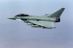 British Royal Air Force Typhoon. /Reuters