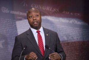 How an African American GOP senator deals with haters on the Left