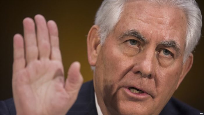 Tillerson backs ‘full review’ of Iran nuclear deal
