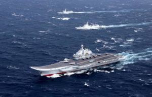 Taiwan scrambles fighter jets as China carrier enters strait