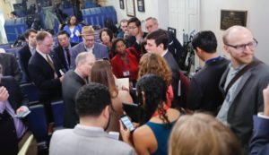 White House moves rattle Washington press corps
