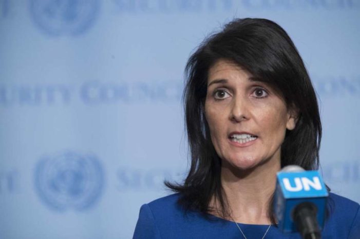 U.S. ambassador Nikki Haley: Why does the UN ‘obsess over Israel’?
