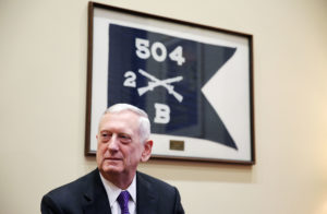 Trump has only one man in place at the Pentagon  but ‘Mad Dog’ Mattis will do for now