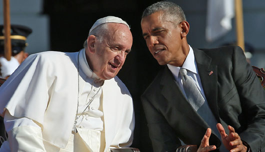 Shame: Pope Francis betrays Christendom, denounces a U.S. president