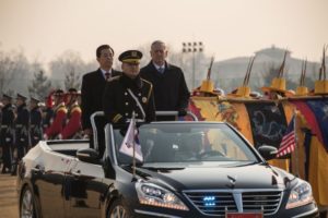 First foreign trip by Mattis signaled urgency of simmering crisis in Northeast Asia
