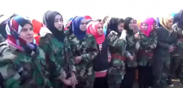 Syria follows Kurdish example with creation of female army unit to fight ISIS