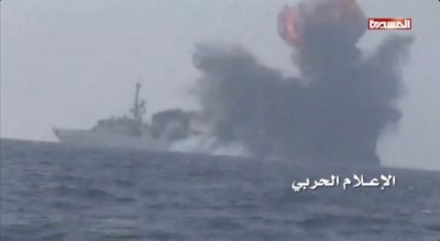 Report: Houthi attack on Saudi frigate may have been meant for U.S. warship