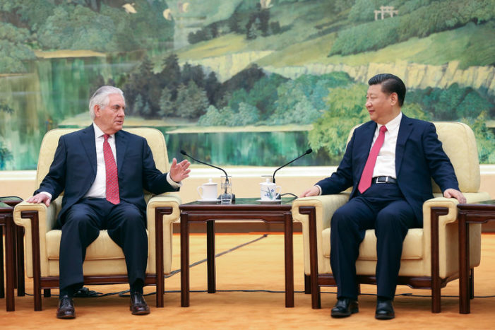 Who blinked? Tough talk on Asia tour earns Tillerson warm reception in Beijing
