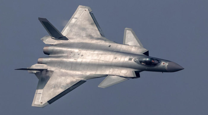 China stealth fighter enters service as Beijing vows to narrow gap with U.S.