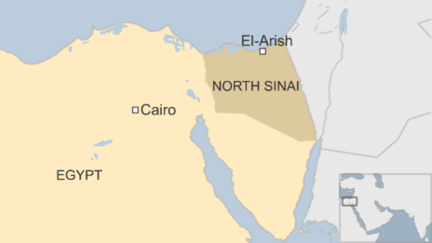 Jihadist bombs kill 10 Egyptian officers and soldiers in the Sinai