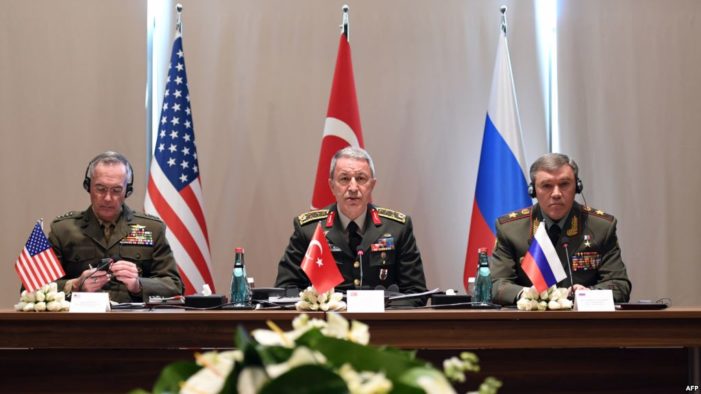 Turkey, Russia, U.S. military chiefs hold talks on fight against ISIS