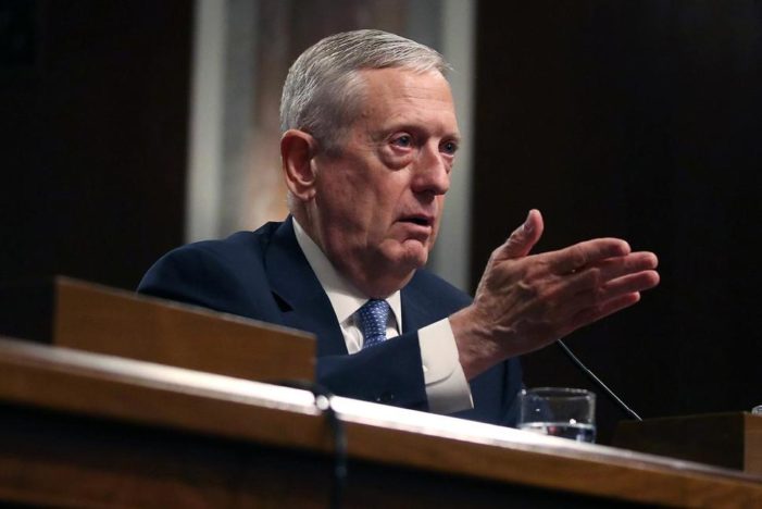 Mattis warns North Korean recklessness ‘has got to be stopped’