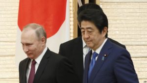Japan’s Abe to meet with Putin in Russia on April 27