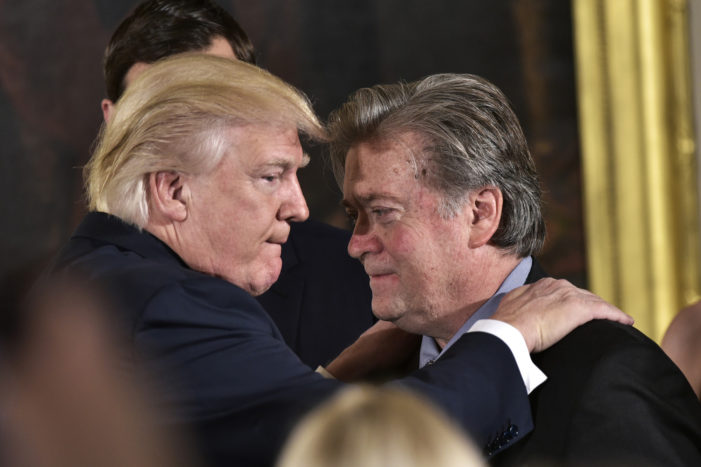 Trump: Before Steve Bannon was, I am