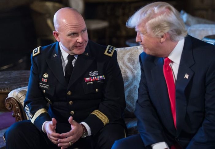 Trump storm: H.R. McMaster said to be falling out of favor