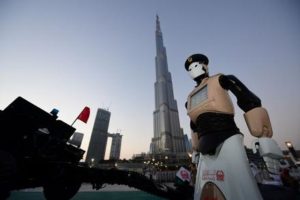 First robot cop joins the force in Dubai; Here come the surgeons, authors of best-sellers