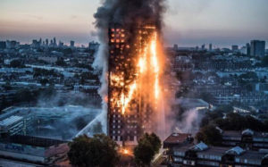 Green-energy cladding tied to ‘towering inferno’ widely used on London buildings