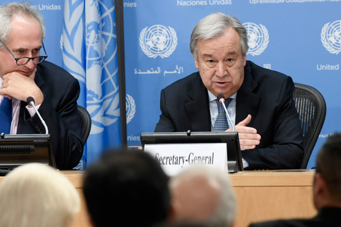 UN secretary general bemoans refugee tsunami, appeals for consideration and assimilation