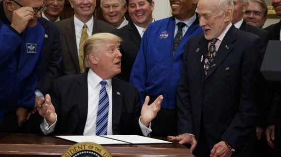 ‘To infinity and beyond’: Trump revives National Space Council