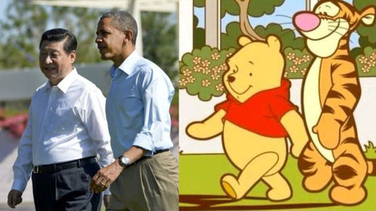 Panda-hugging fine, but Chinese Communist Party censors Winnie the Pooh