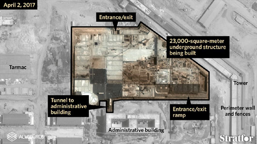 Satellite images reveal massive underground bunker at China’s naval facility in Djibouti