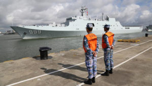 China deploys troops to first overseas base at strategic site in Djibouti