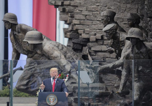 Trump’s epic challenge in Warsaw: ‘Does the West have the will to survive?’