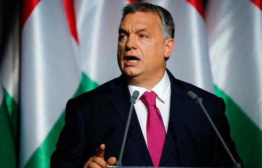 Hungary’s leader credits border wall and Trump, condemns Soros ‘mafia’ and ‘media they operate’