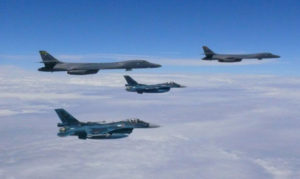 U.S., Japan conduct air exercises near Korean peninsula