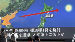 Latest missile launch alarms northern Japan, rattles markets