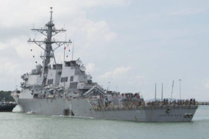 Navy investigates possibility USS John McCain collision was no accident