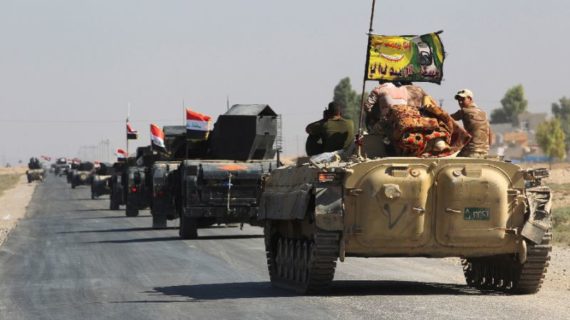Iraqi forces advance on Kurdish-held sites near Kirkuk