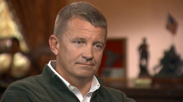Blackwater founder calls on DOJ to investigate unmasking by Obama administration