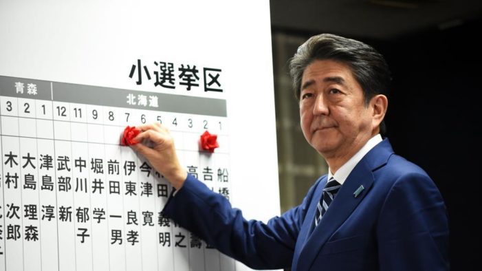 Curtains for pacifist Japan? Abe, conservatives win big as N. Korea threat looms