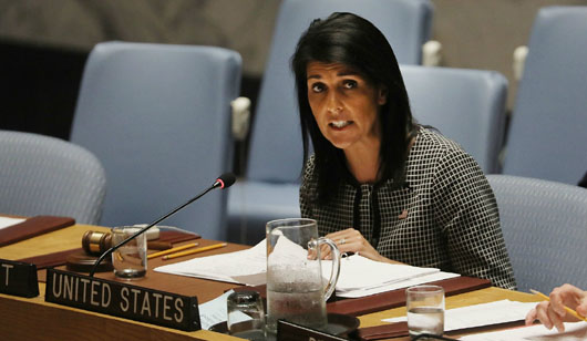 Haley urges UN to follow U.S. lead in confronting Iran’s ‘destructive’ policy