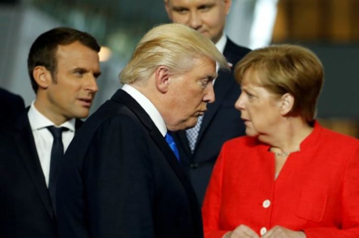 Trump approval ratings top those of Germany’s Merkel, UK’s May, France’s Macron